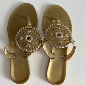 Jack rogers jelly sandals! Great condition, only worn a few times!
